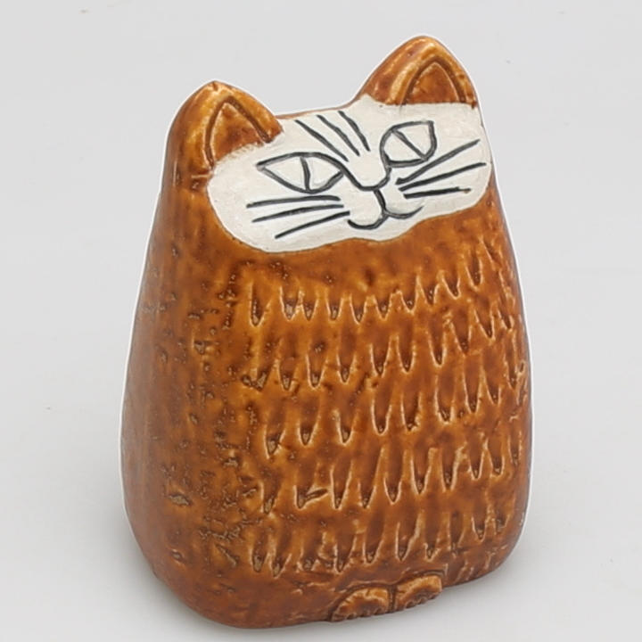 FIGURIN i stengods, "Liten katt" ur serien Liten Katt, Lisa Larson, Gustavsberg.