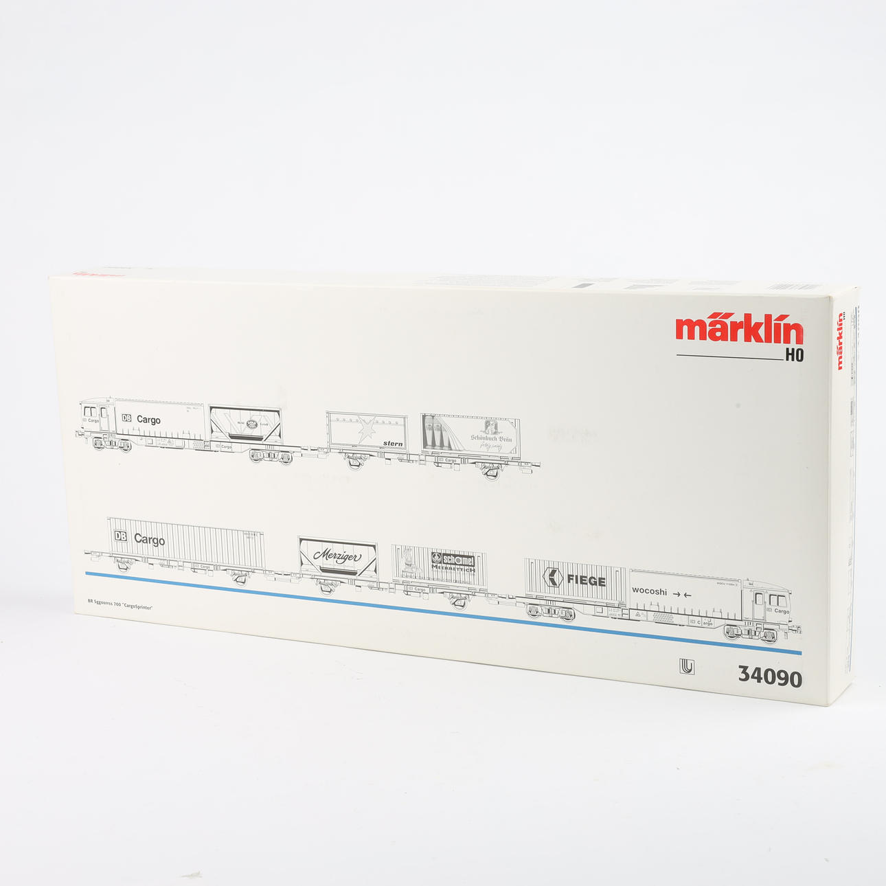 MÄRKLIN 34090 Train set with diesel locomotive and freight cars ...