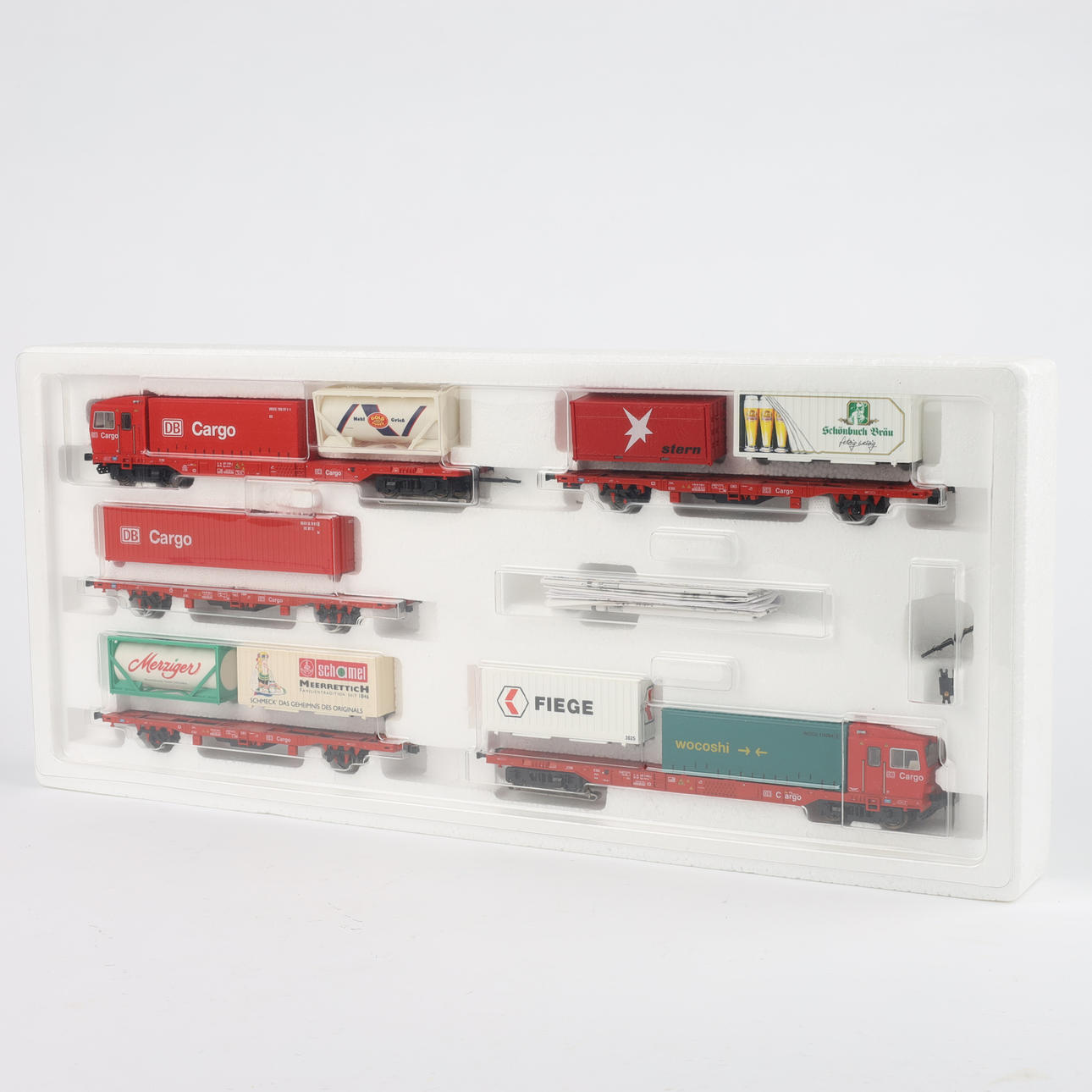 MÄRKLIN 34090 Train set with diesel locomotive and freight cars ...
