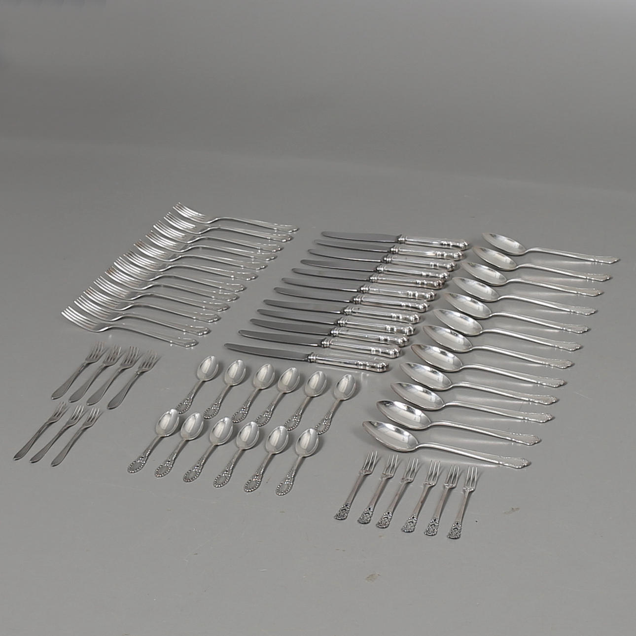 PARTI BESTICK, nysilver, bl.a matbestick "Ingrid" från GAB.