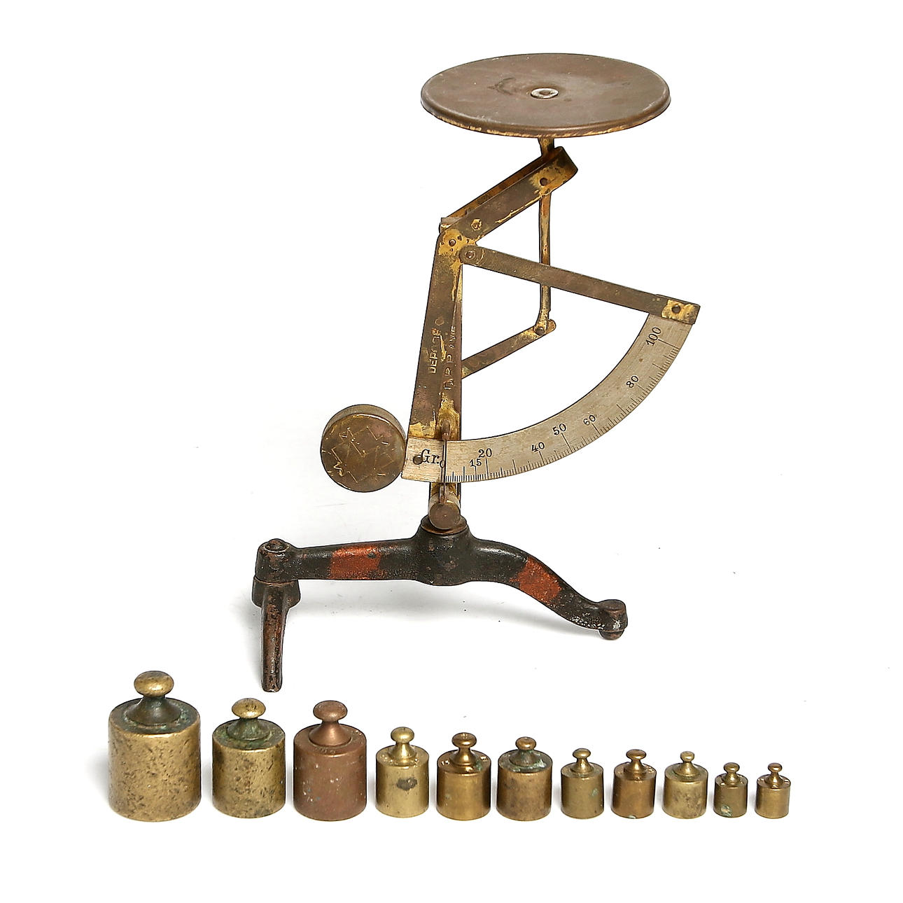 BREVVÅG och VIKTER, "Depose", 18/1900-tal.