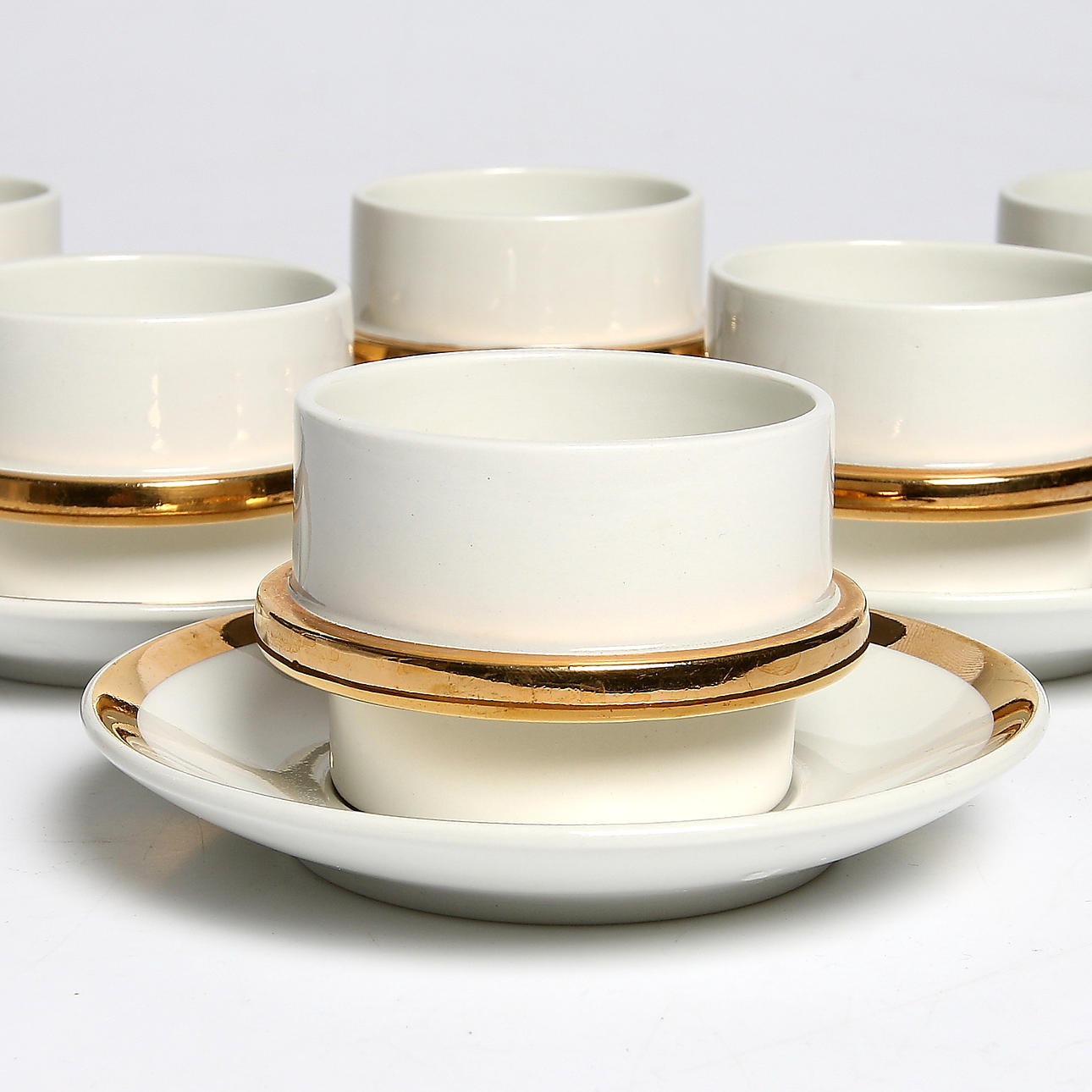 KAFFESERVIS, 12 delar, porslin, Arabia.