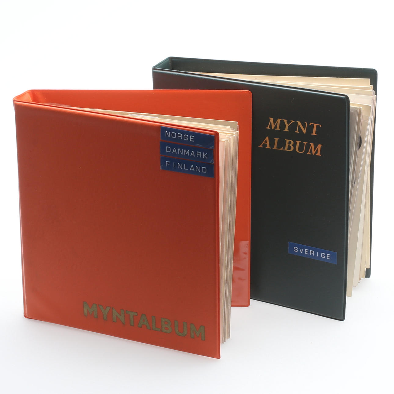 PARTI MYNT samt 1 st JUBILEUMSMYNT, Skandinavien.