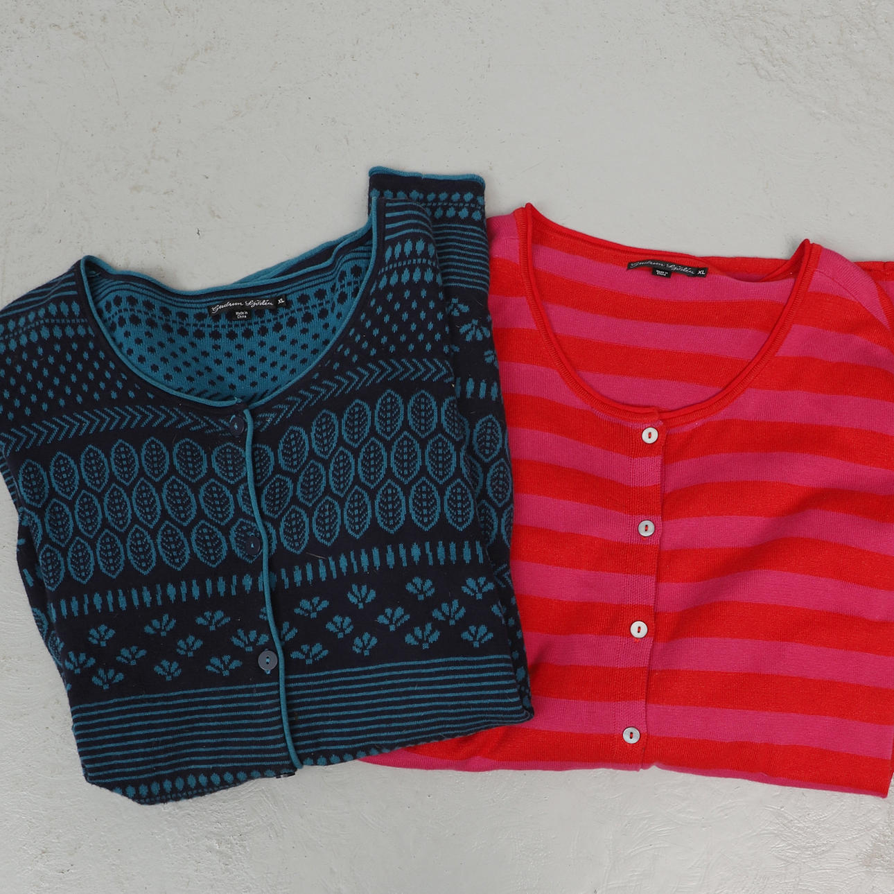 KOFTOR, 2 pcs, Gudrun Sjödén, size XL.