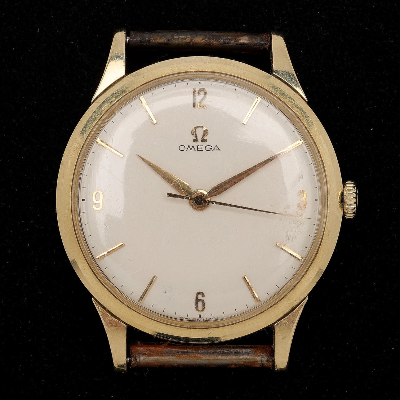 ARMBANDSUR, 14K guld, Omega, Geneve.