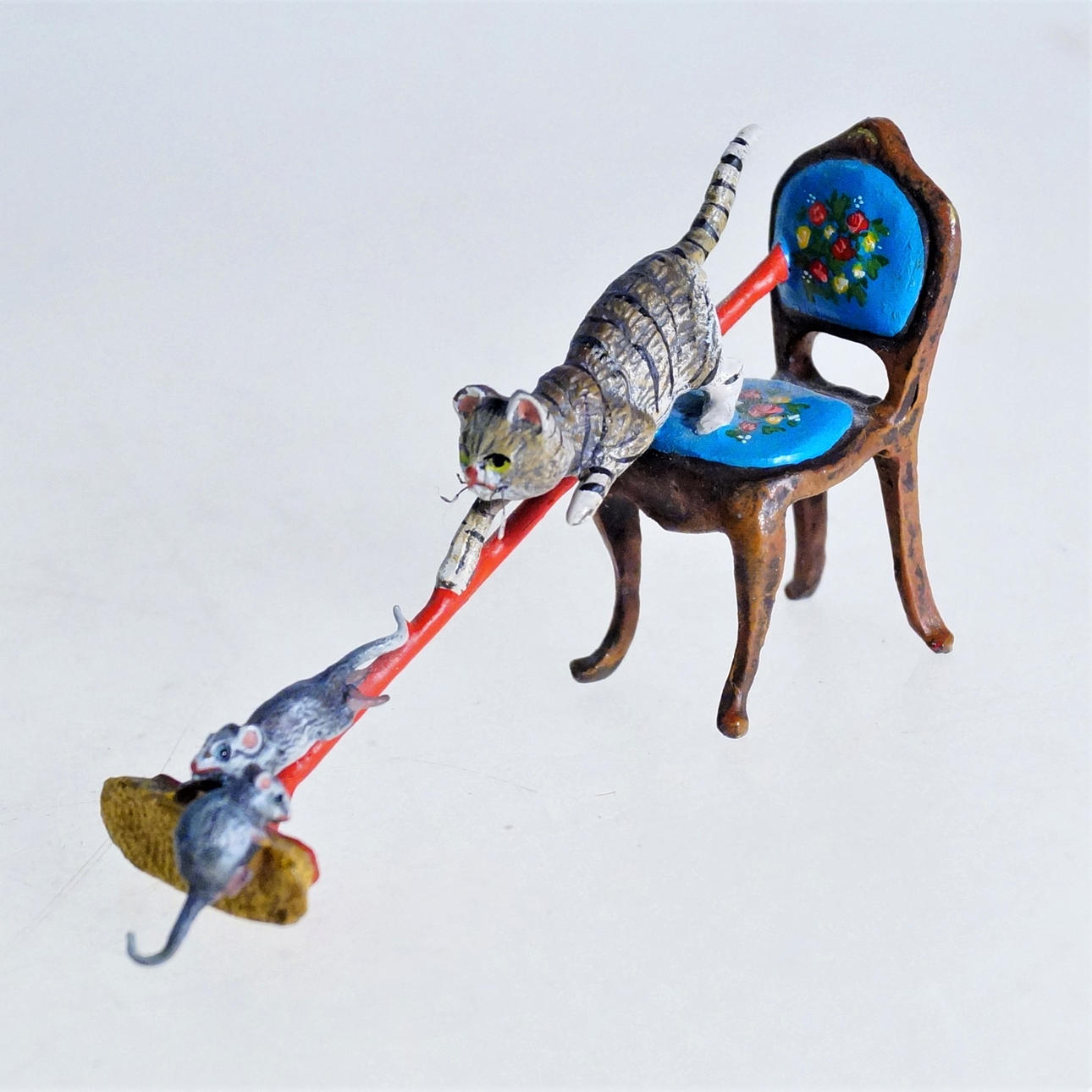 WIENER BRONZE, cold painted. stamped Fritz Bermann.