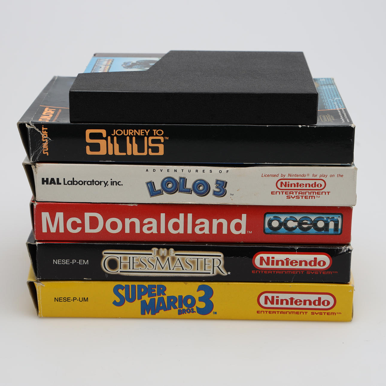 SPEL, 6 stycken, Nintendo 8 bitars.