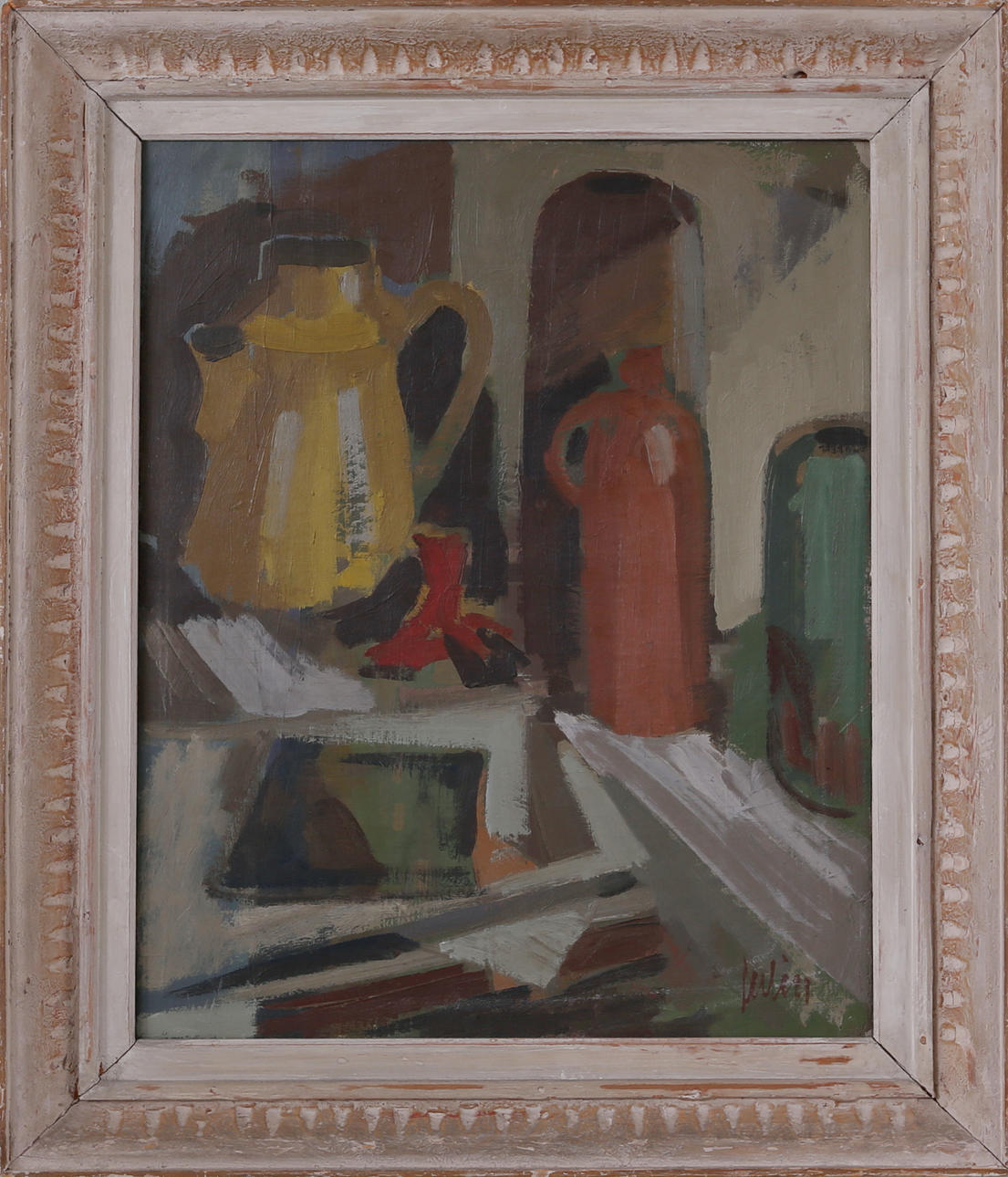 BJÖRN JULIN. Stilleben, olja på duk, signerad.