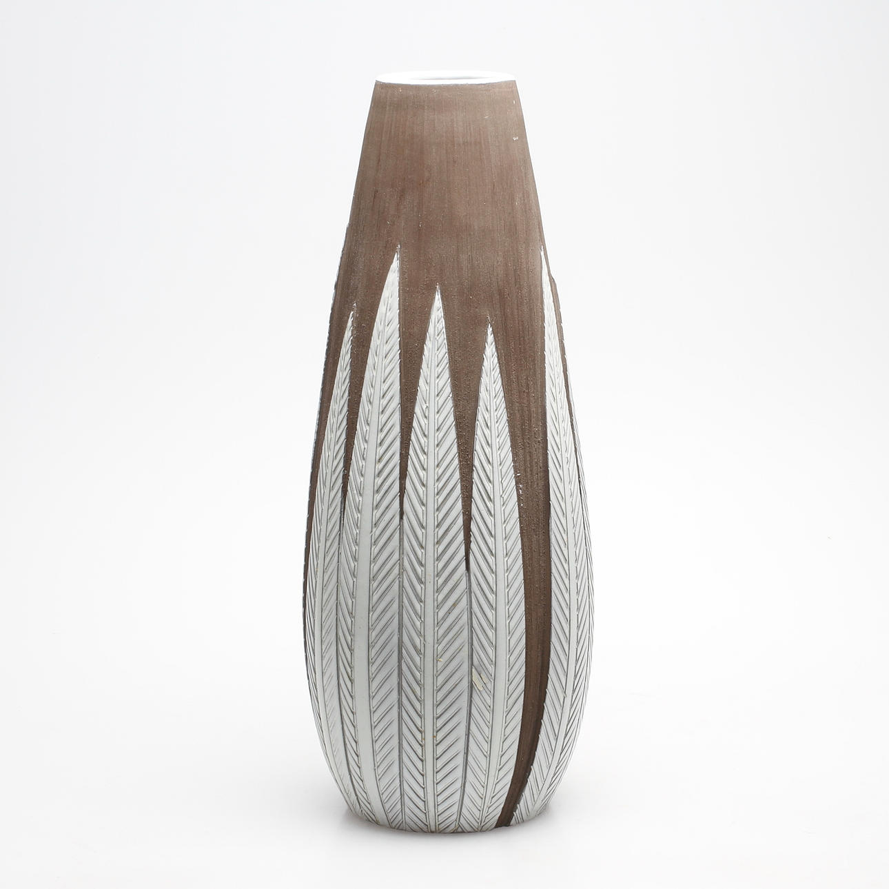 GOLVVAS, keramik, "Paprika", Anna Lisa Thomson, Upsala Ekeby 1951-69.