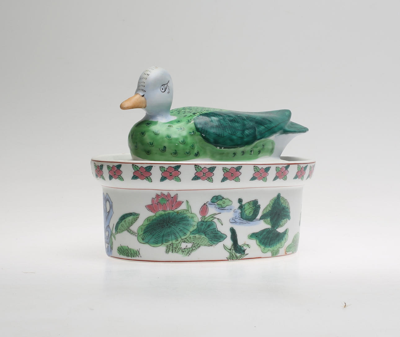 ÄGGAND, porslin, 1900-tal.