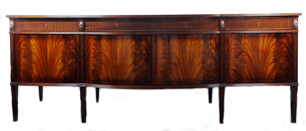 SKÄNK, mahognyfaner, ca.1960.