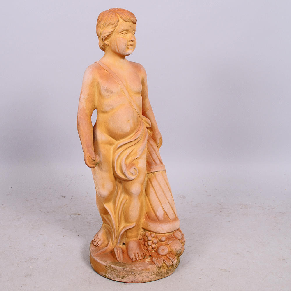 TRÄDGÅRDSSKULPTUR, terrakotta.