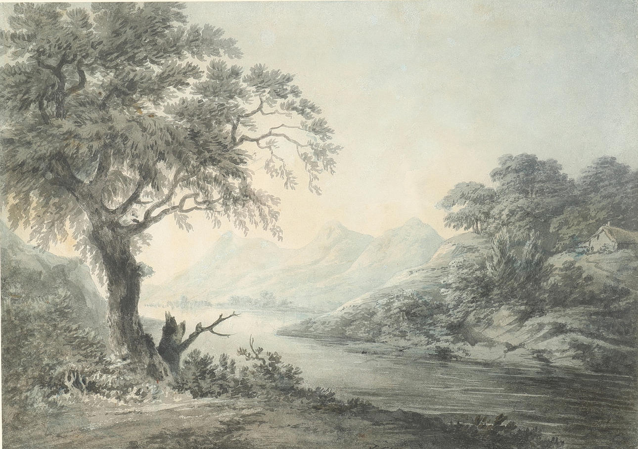 JOHN GLOVER (1767-1849). COUNTRY LANDSCAPE.