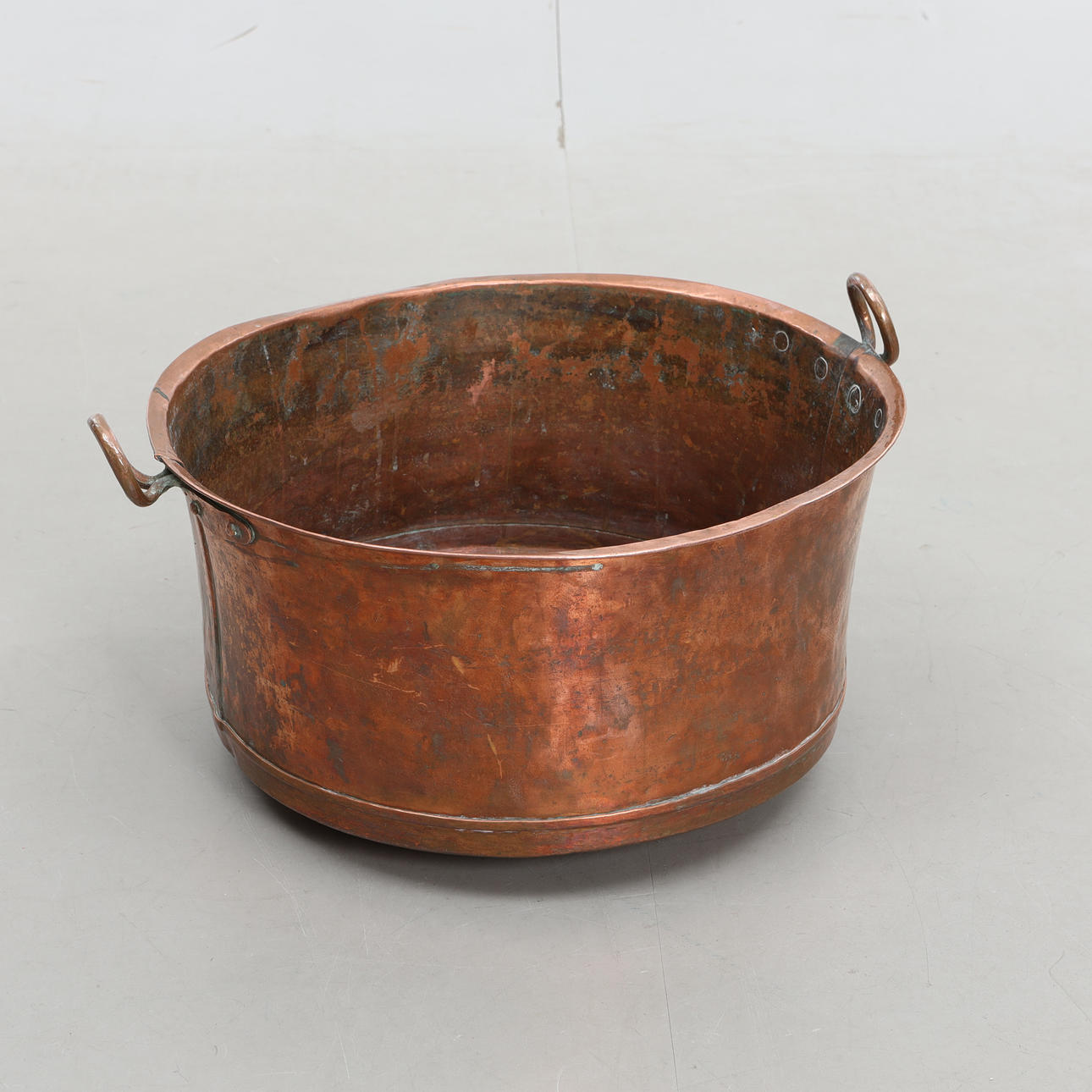 VEDKORG, koppar, 1800-tal.