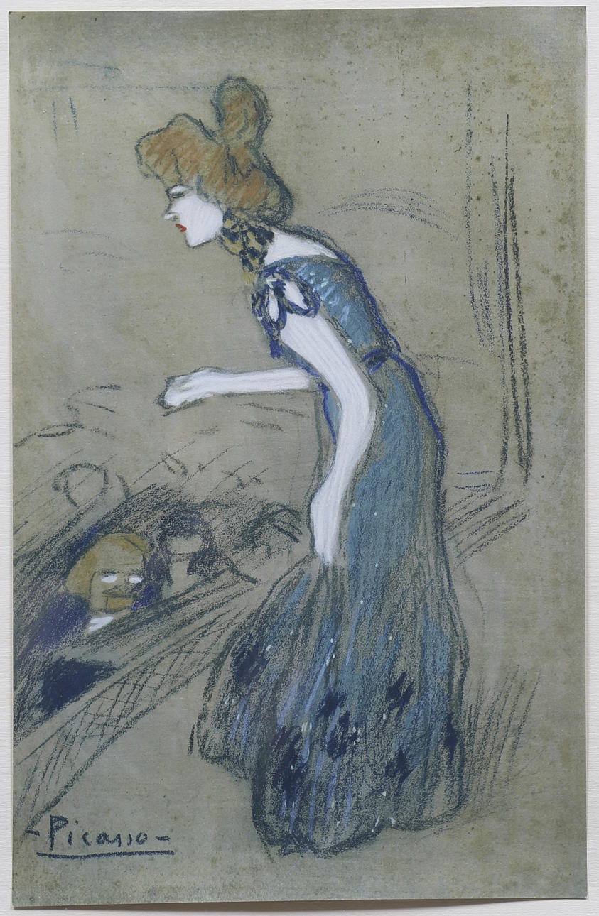 PICASSO. EFTER. grafiskt blad, numrerat 54/500.