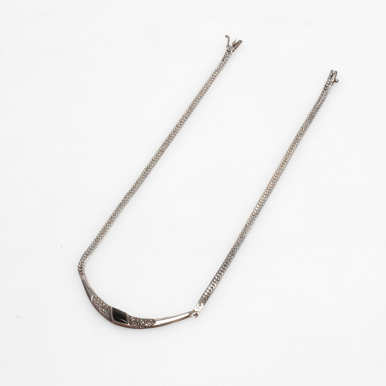 COLLIER, silver, 1900-tal.