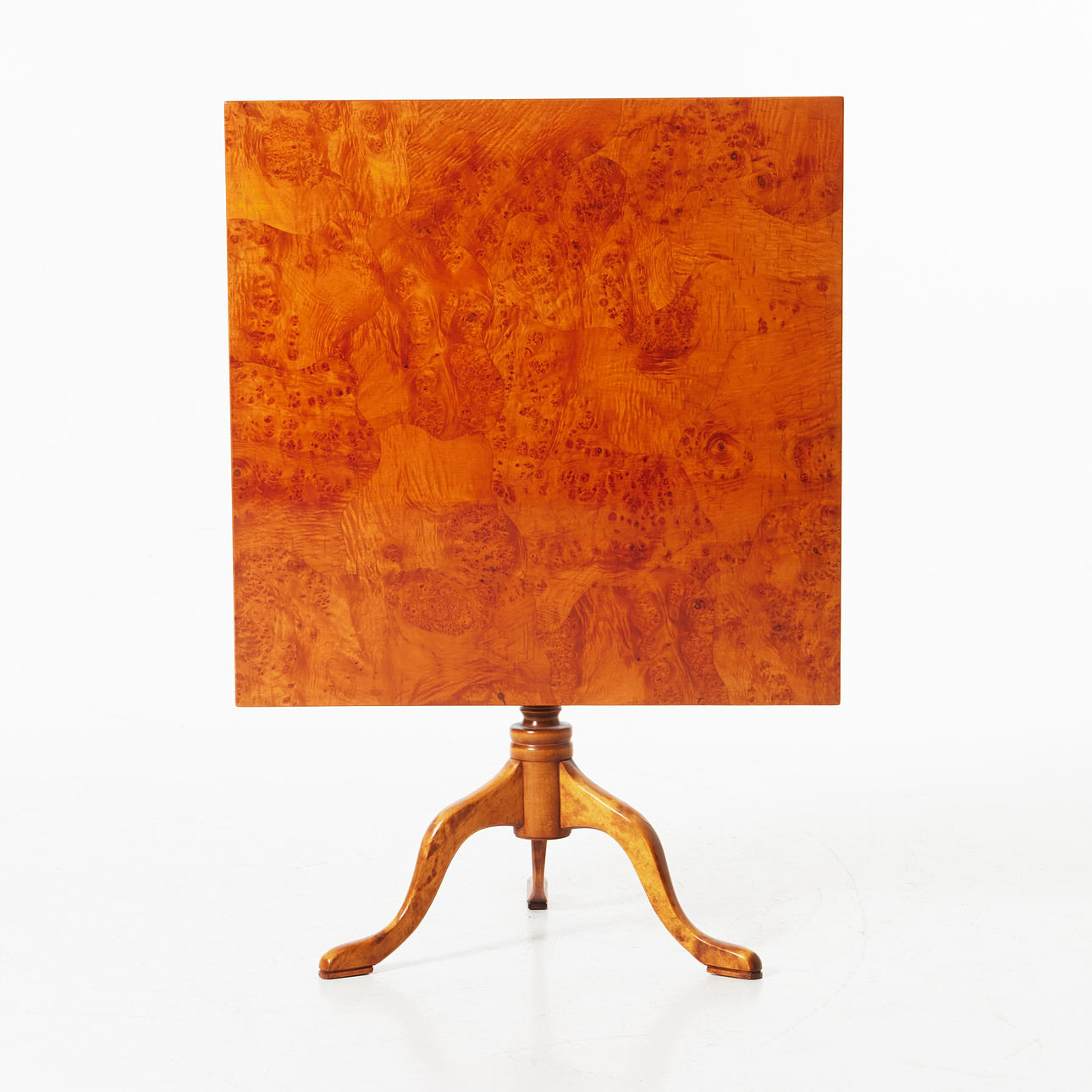 FÄLLBORD, mid-20th century, birch/alder.