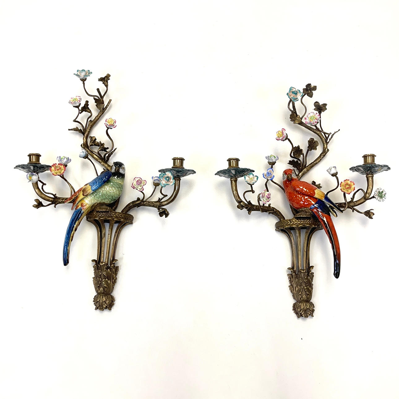 PAPEGOJA LJUS VÄGG LAMPETTER.