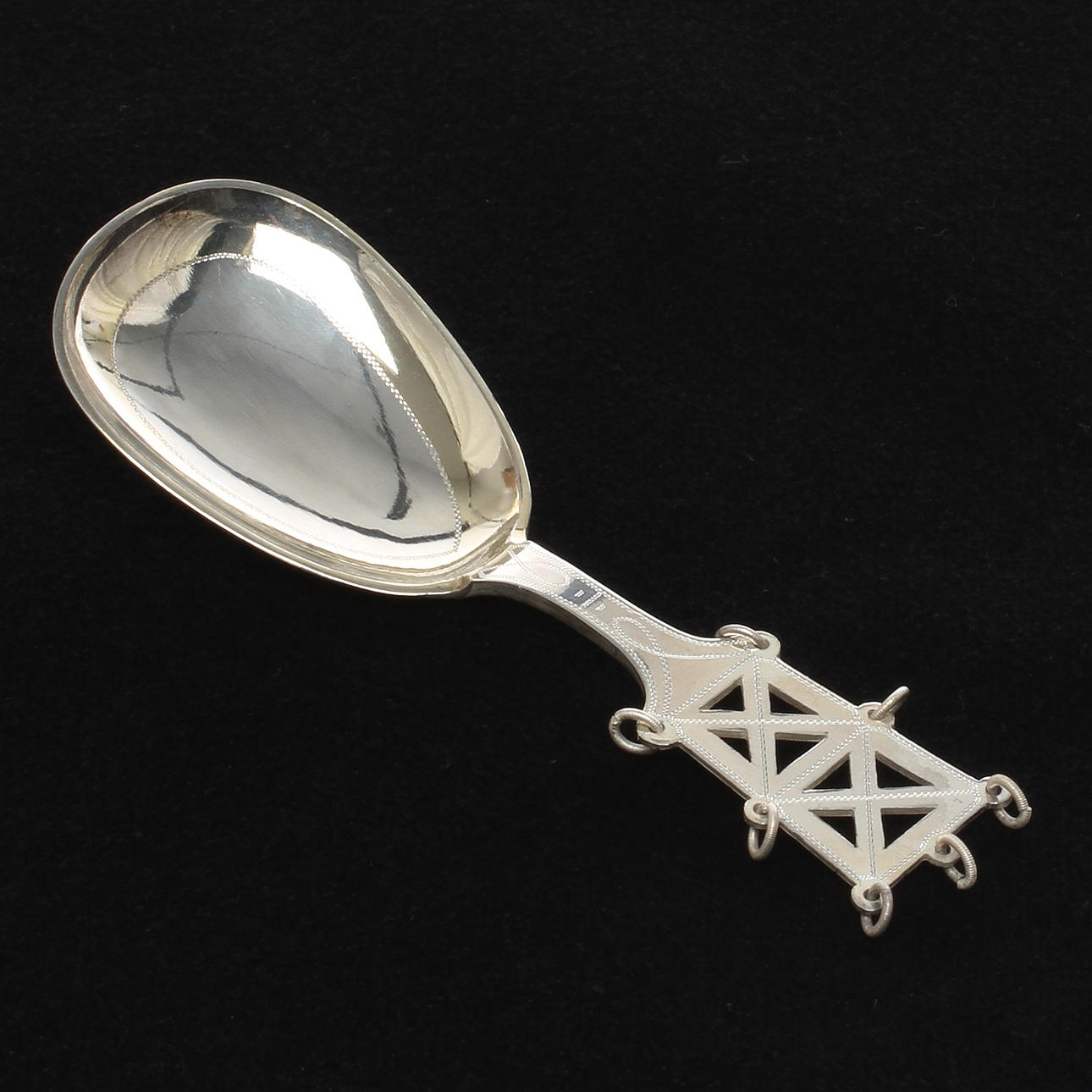 SKED, silver, C O Persson AB, Haparanda, 1957.