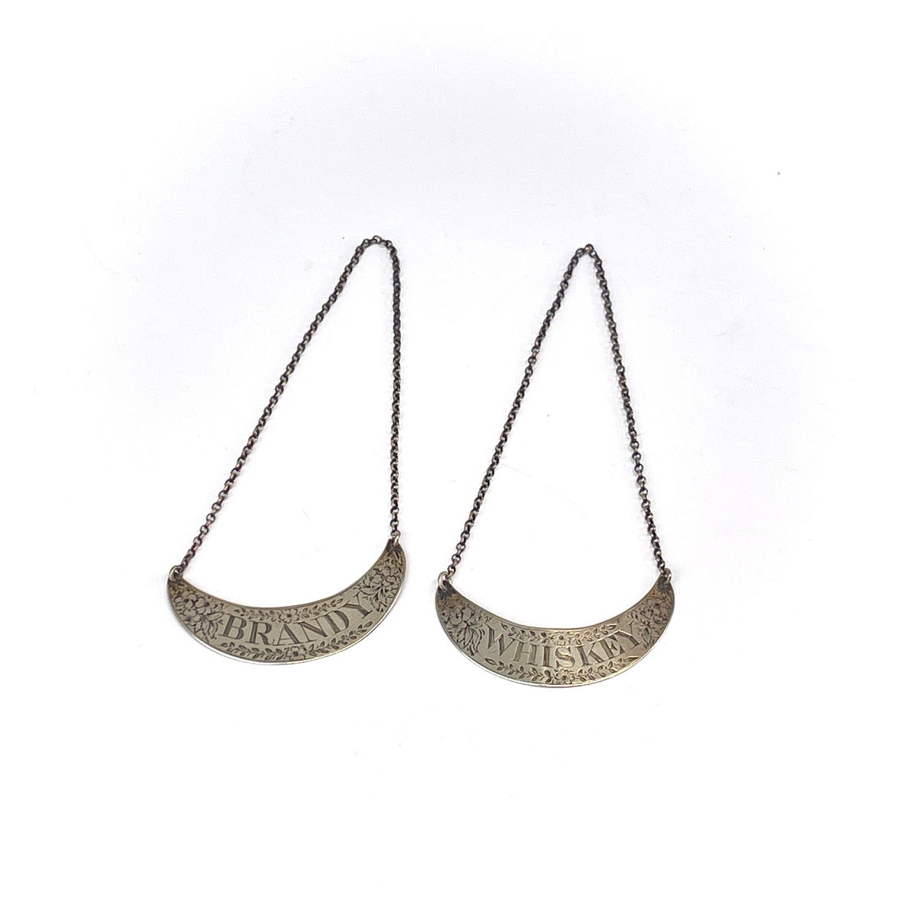 19TH C. WHISKEY & BRANDY LABELS.