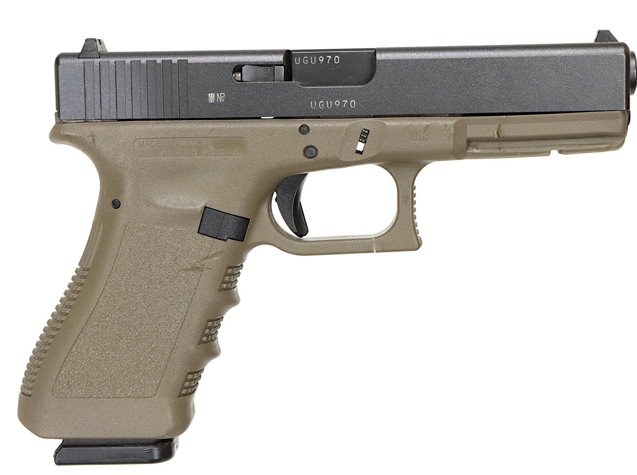 PISTOL, Semi-automatic, make Glock, model 17, caliber 9x19, serial ...