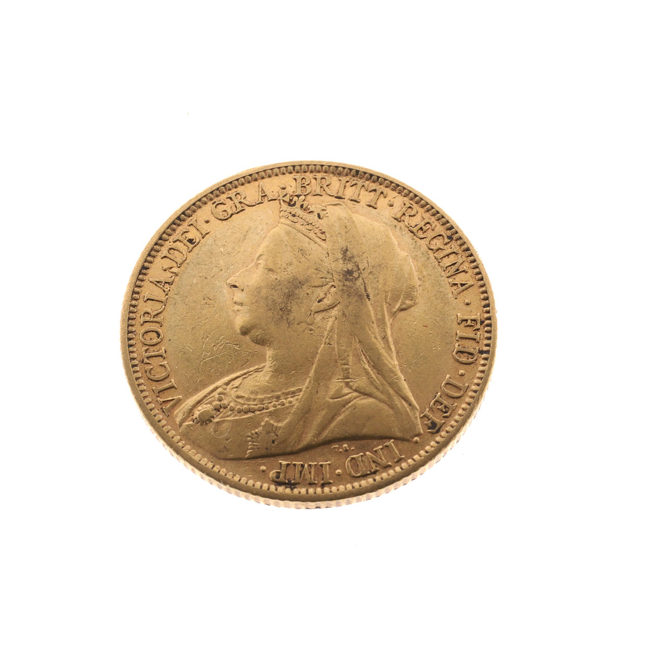 EIN QUEEN VICTORIA GOLD SOVEREIGN 1899.