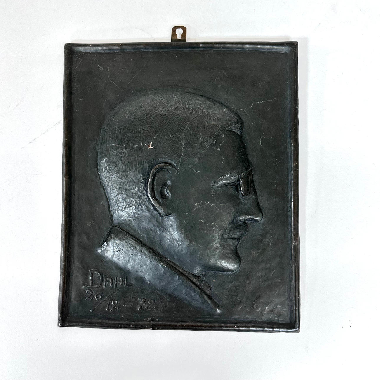 WALL RELIEF, bronze, 20th century.