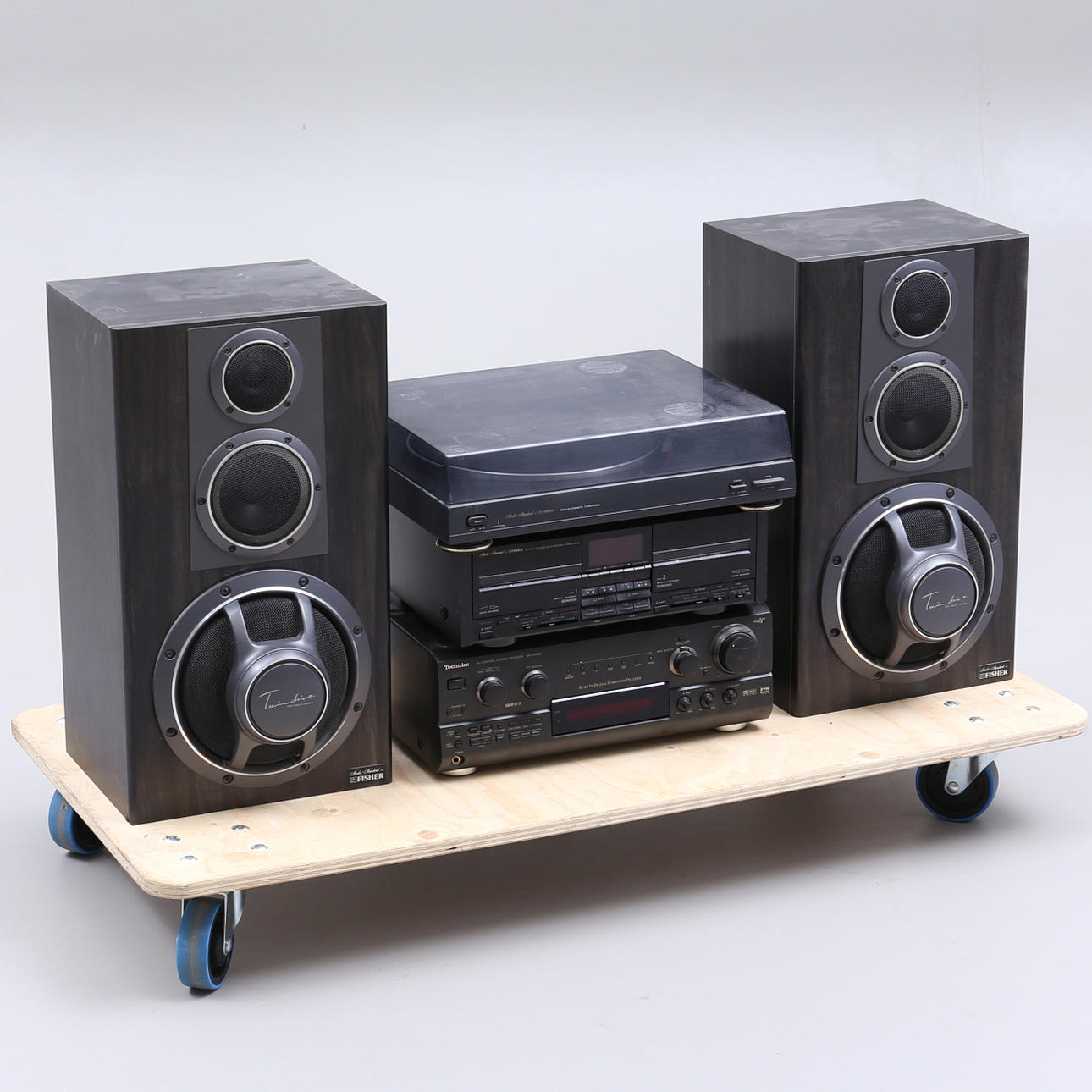 STEREO SYSTEM, Fisher/Technics.