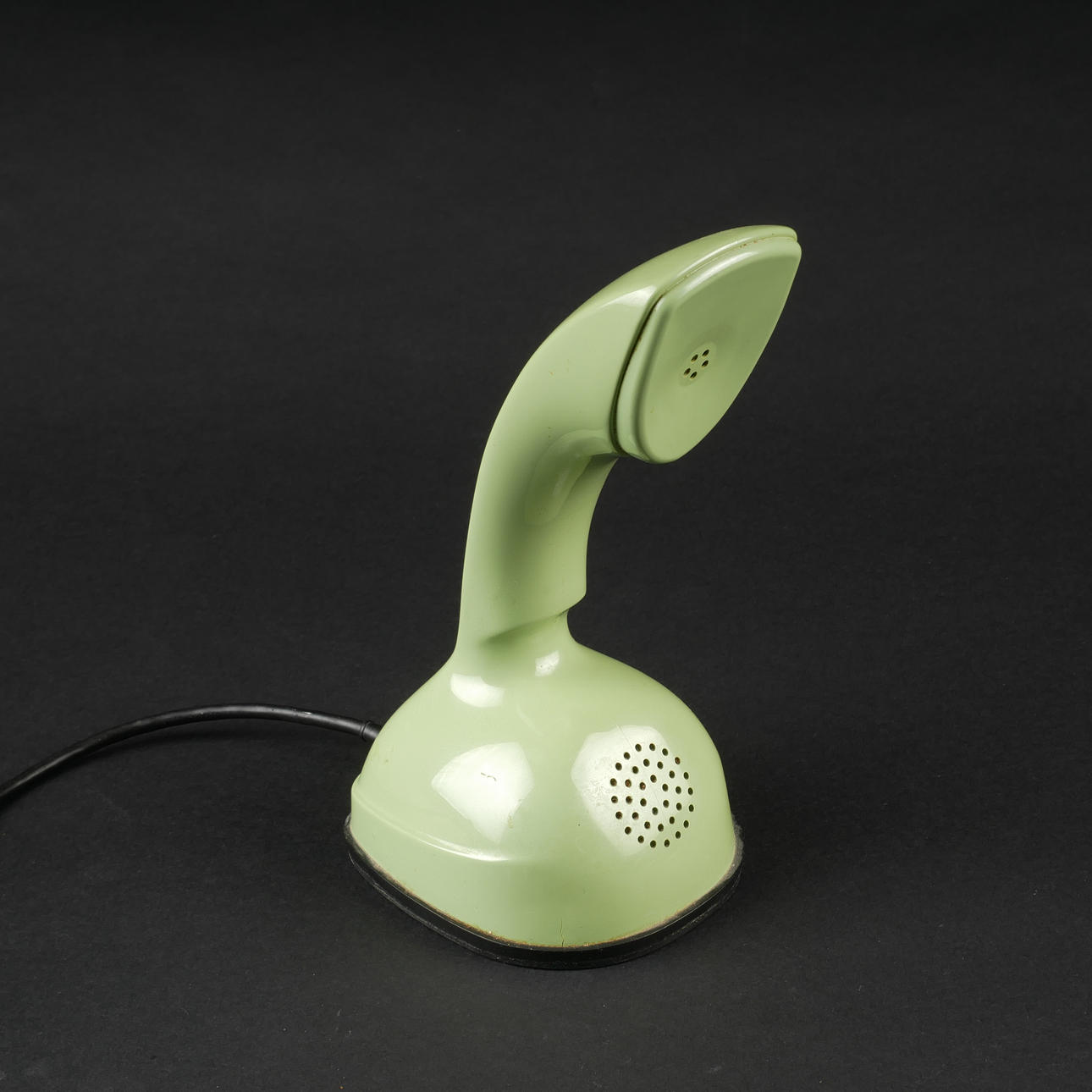 BORDSTELEFON, "Cobra", mintgrön, 1950/60-tal.