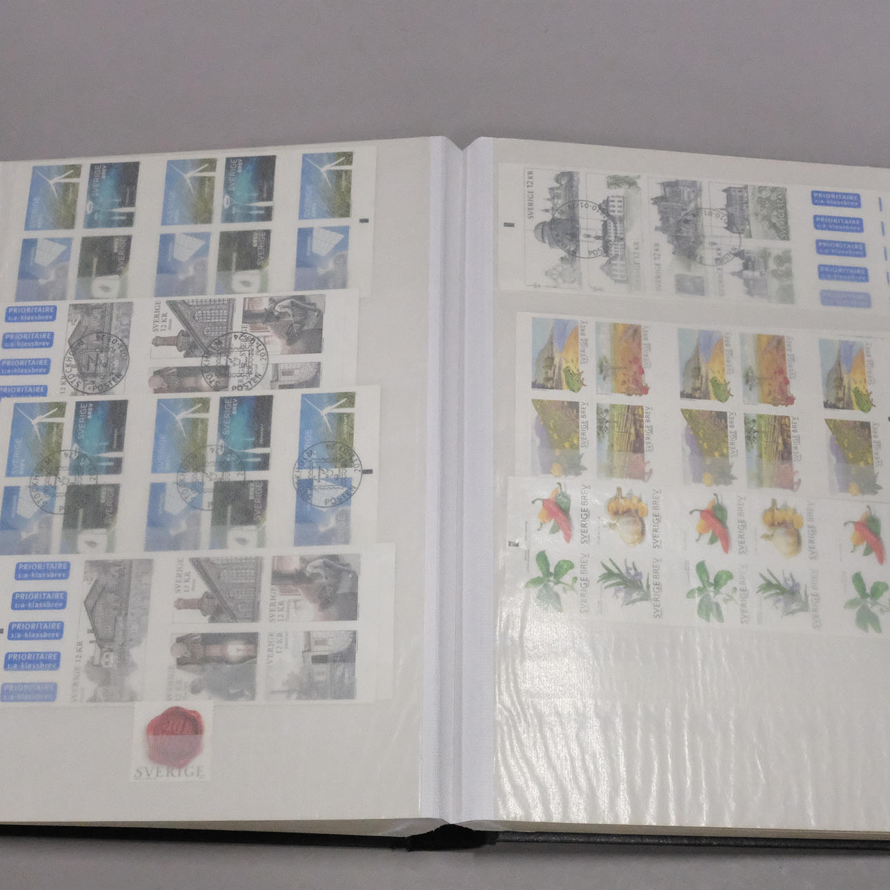 SWEDISH POSTAL STAMPS.