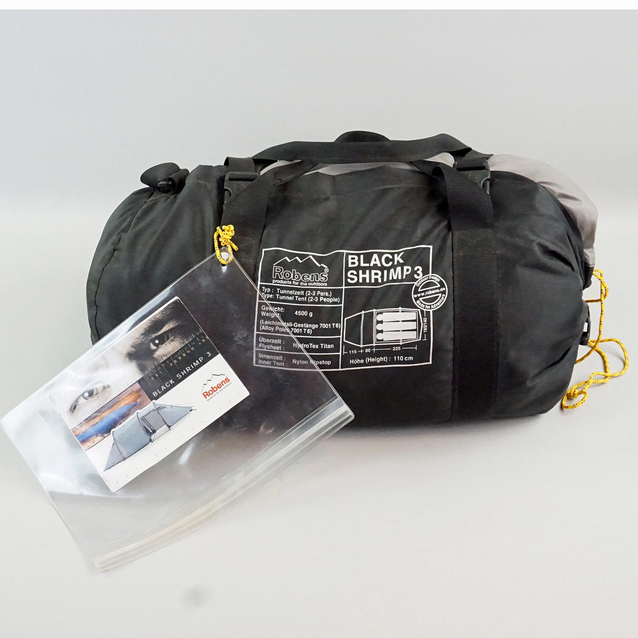 ZELT, „Black Shrimp 3“, Robens.