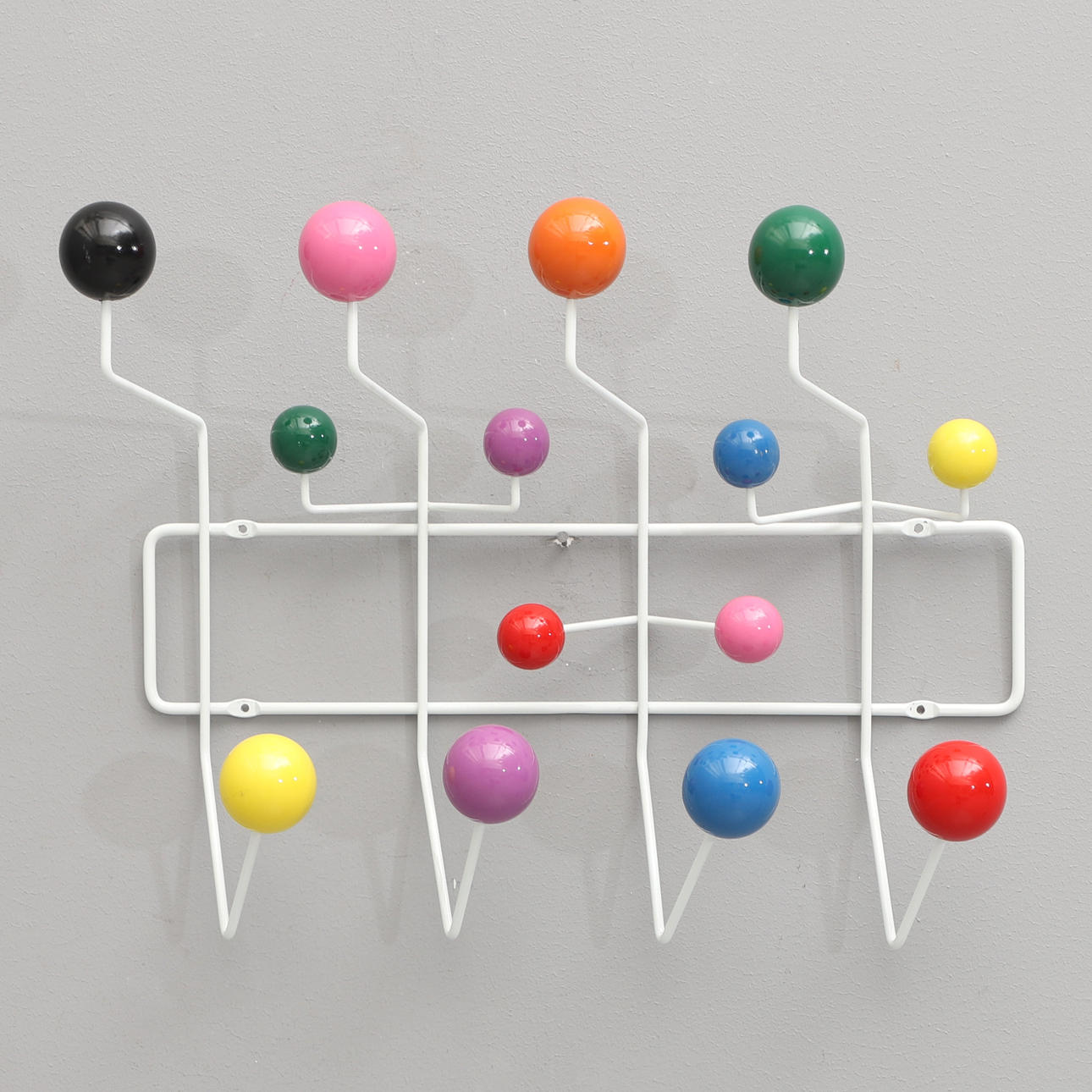RAY & CHARLES EAMES. Clothes hanger, "Hang it all".