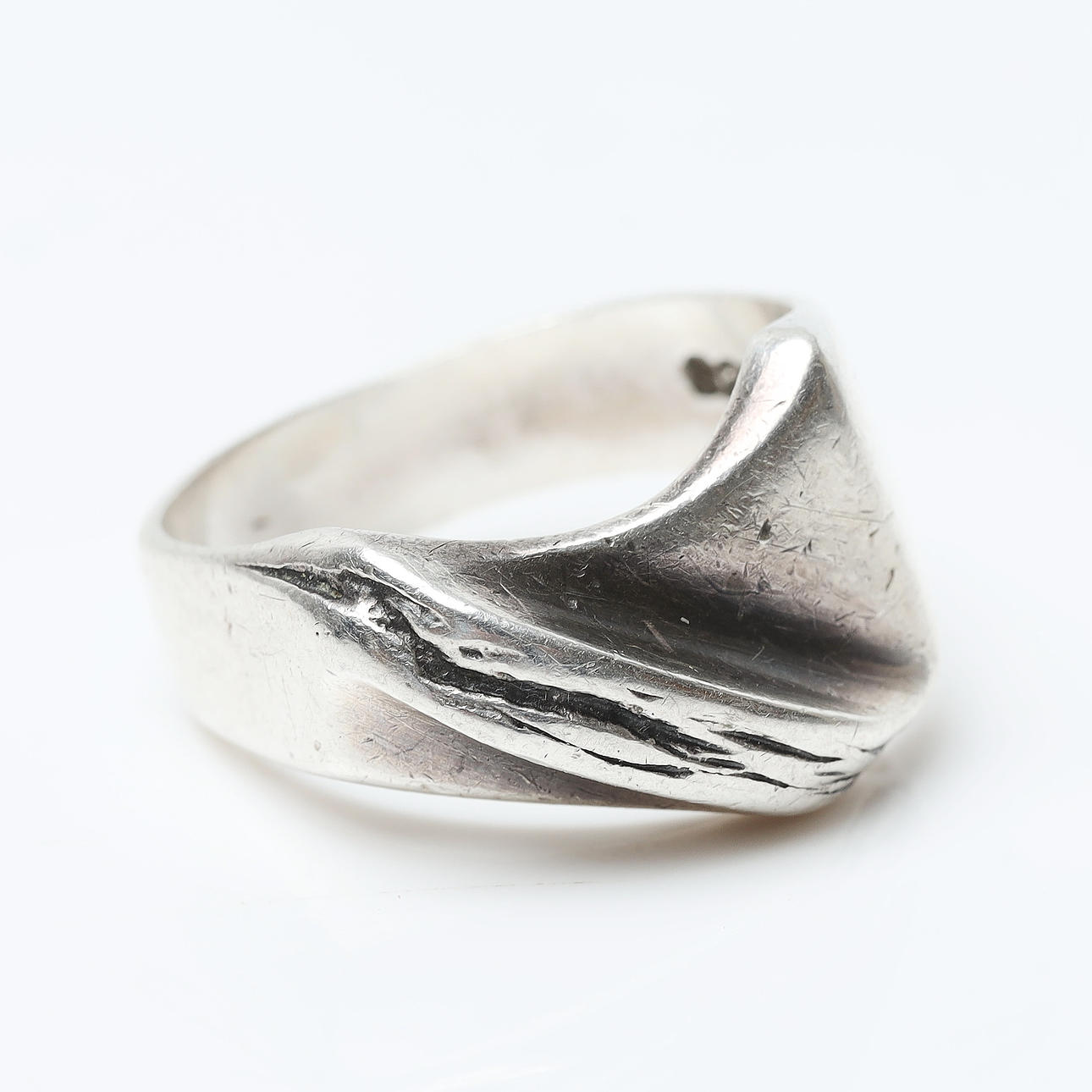 HERMANN SIERSBØL. Ring, sterling sølv, Danmark.