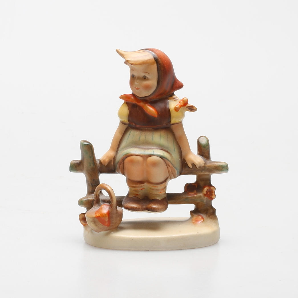 FIGURIN, porslin, MJ Hummel, Goebel, Tyskland.