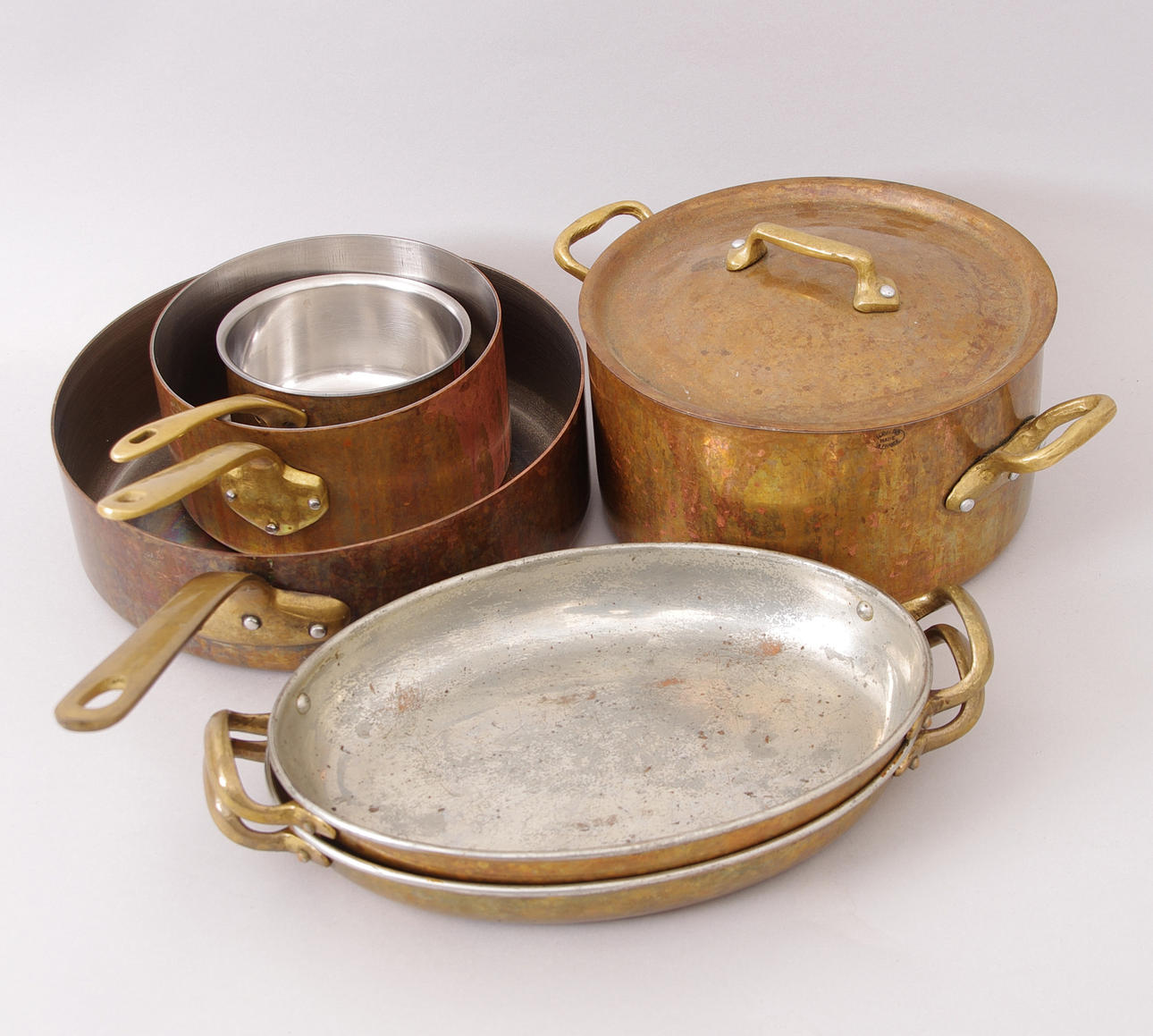 TRAKTÖRPANNOR, kkoppar/mässing.