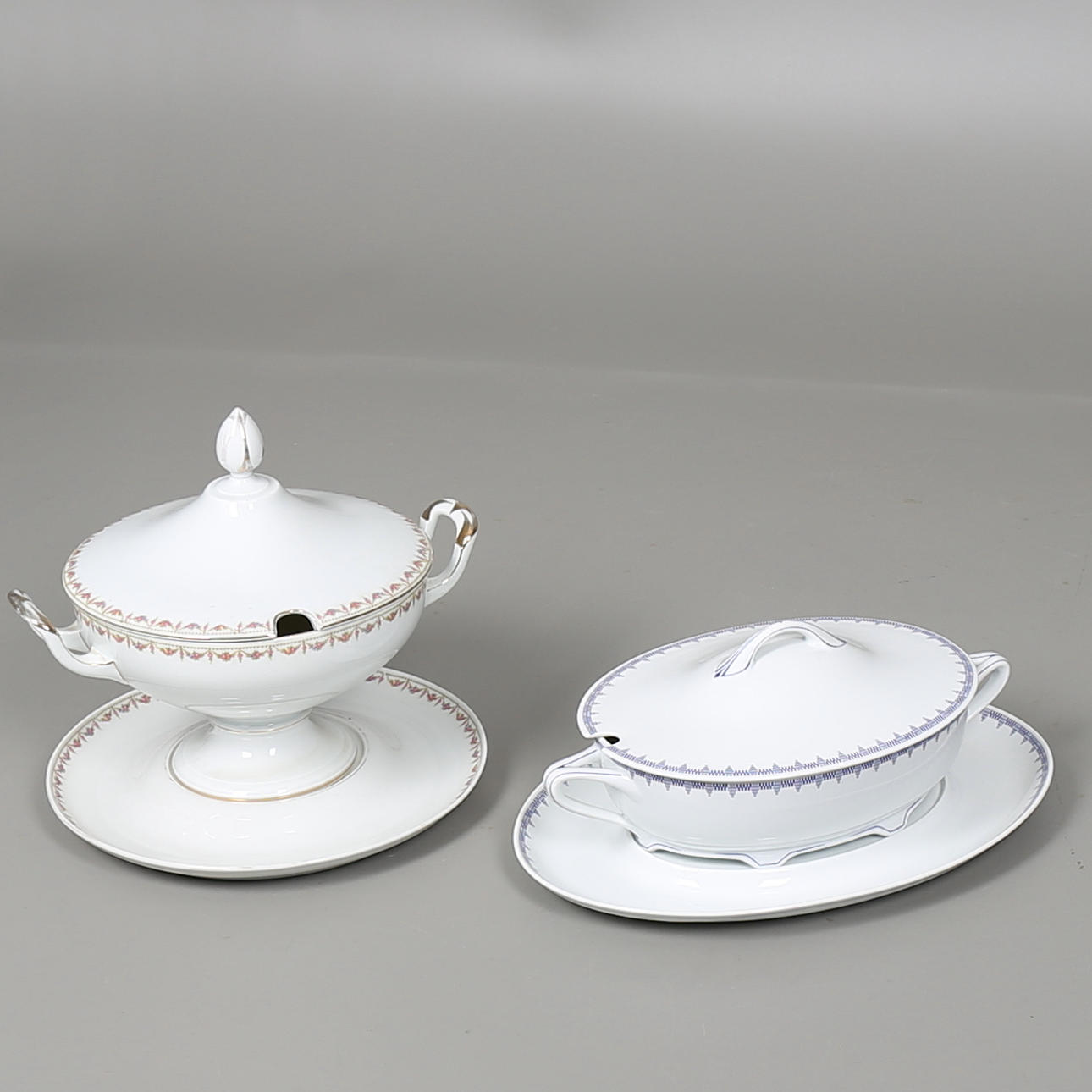 TERRINER I PORSLIN, 2 st, Rosenthal, Tyskland.