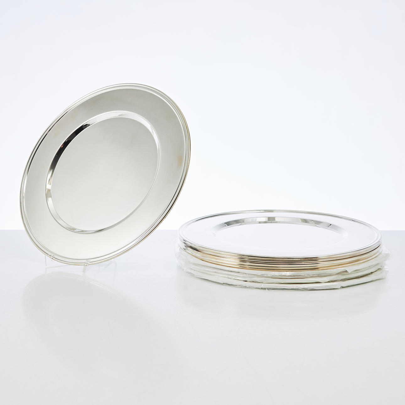 UNDERTALLRIKAR, 10 st., nysilver, delvis ouppackade.