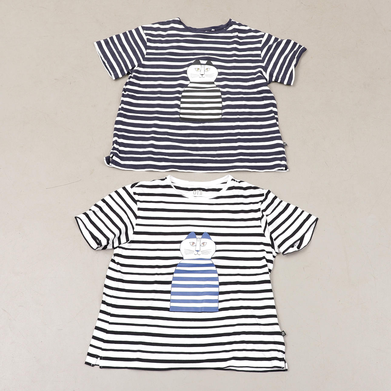 LISA LARSON. T-Shirts, 2 pcs, size large, Uniqlo.