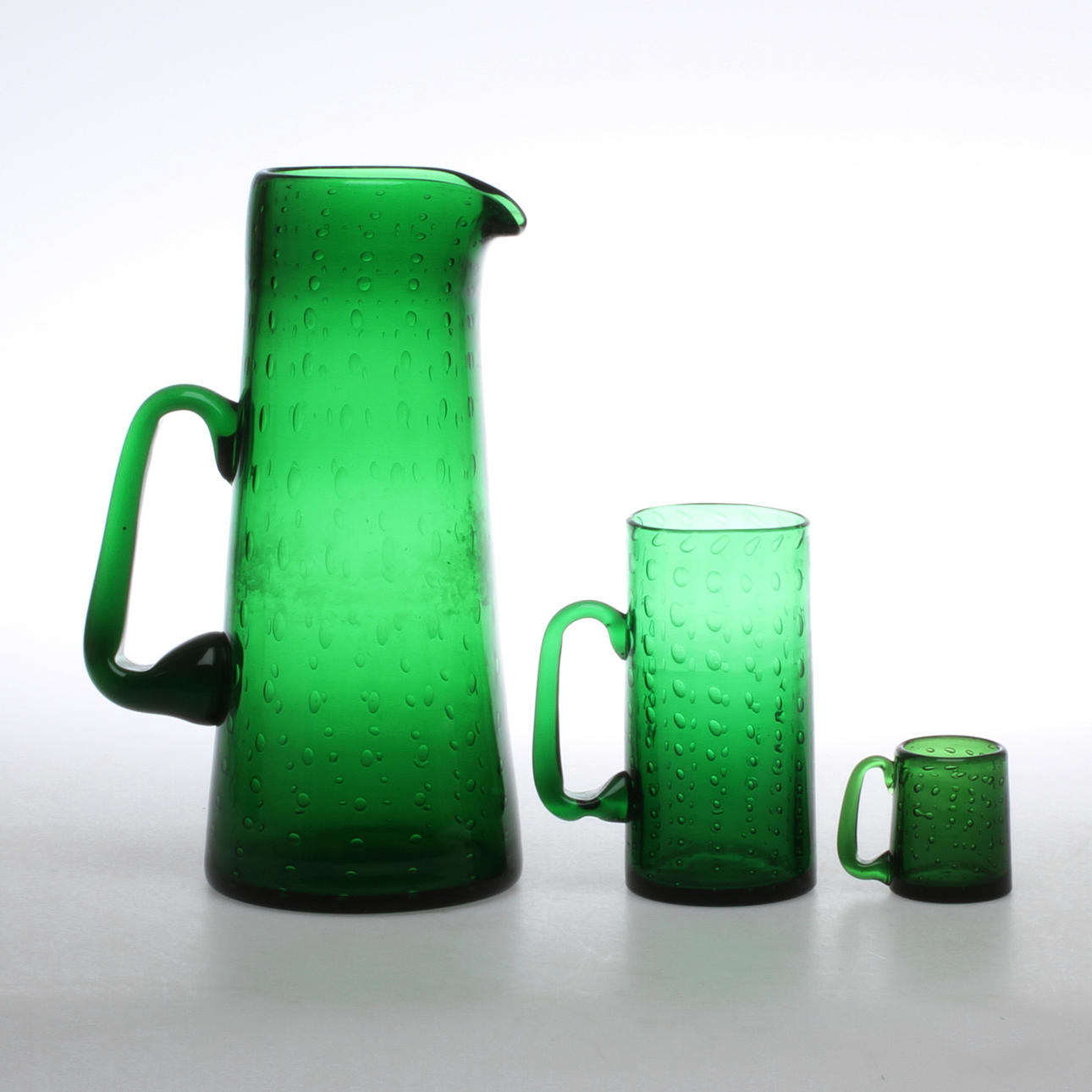 GLASSERVIS, 17 delar, Johansfors.