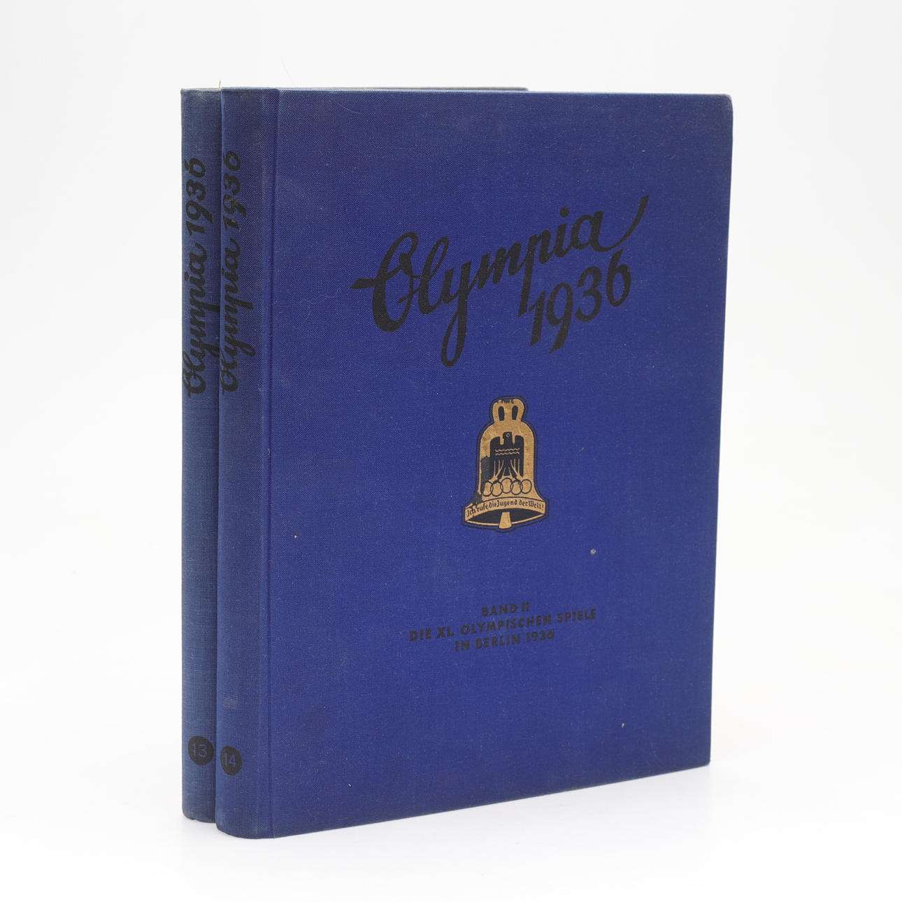 BÖCKER, 2 st, "Olympia 1936", Berlin, Tyskland.