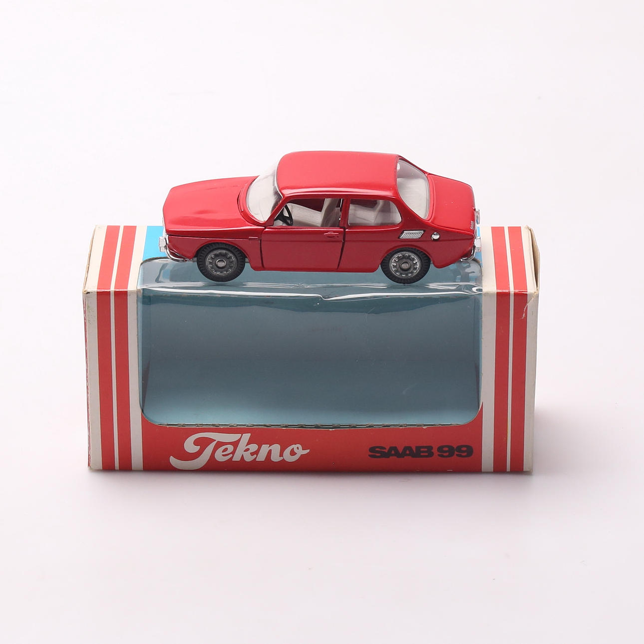 TEKNO. Leksaksbil 837, Saab 99, Danmark.