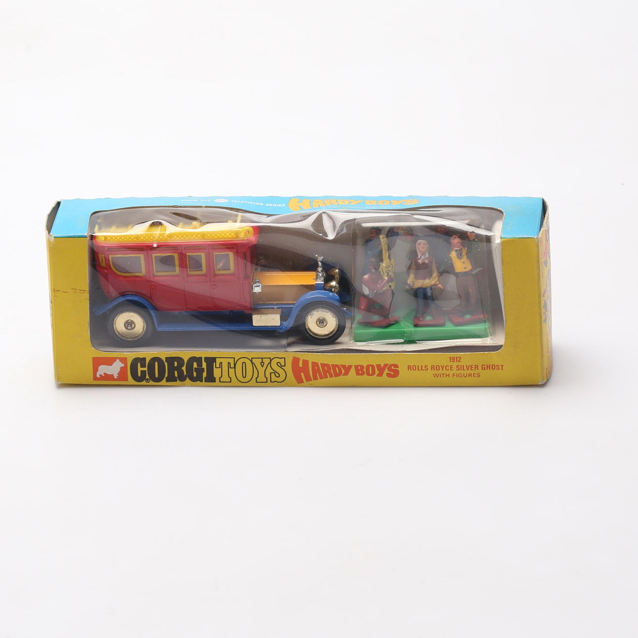 ミニカー CORGI TOYS 805 Rolls Ghost Hardy Boys Vintage Rare CORGI TOYS 805 1912 Rolls Royce Silver Ghost