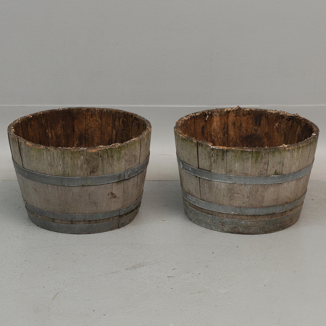 PLANTERINGSKÄRL, trä, 2 st.