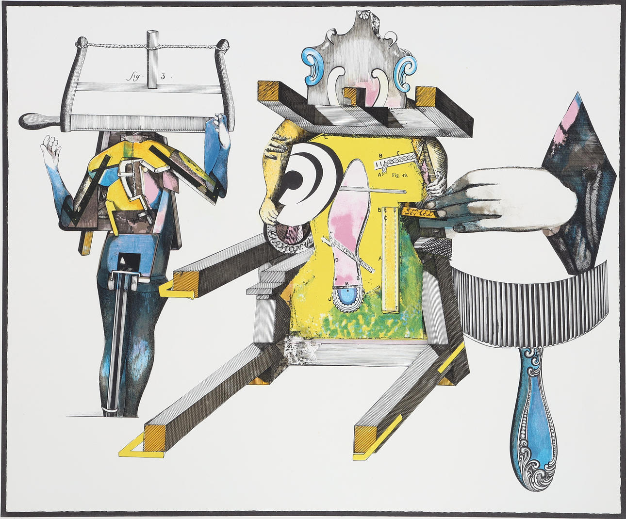 ENDRE NEMES. Lithograph.