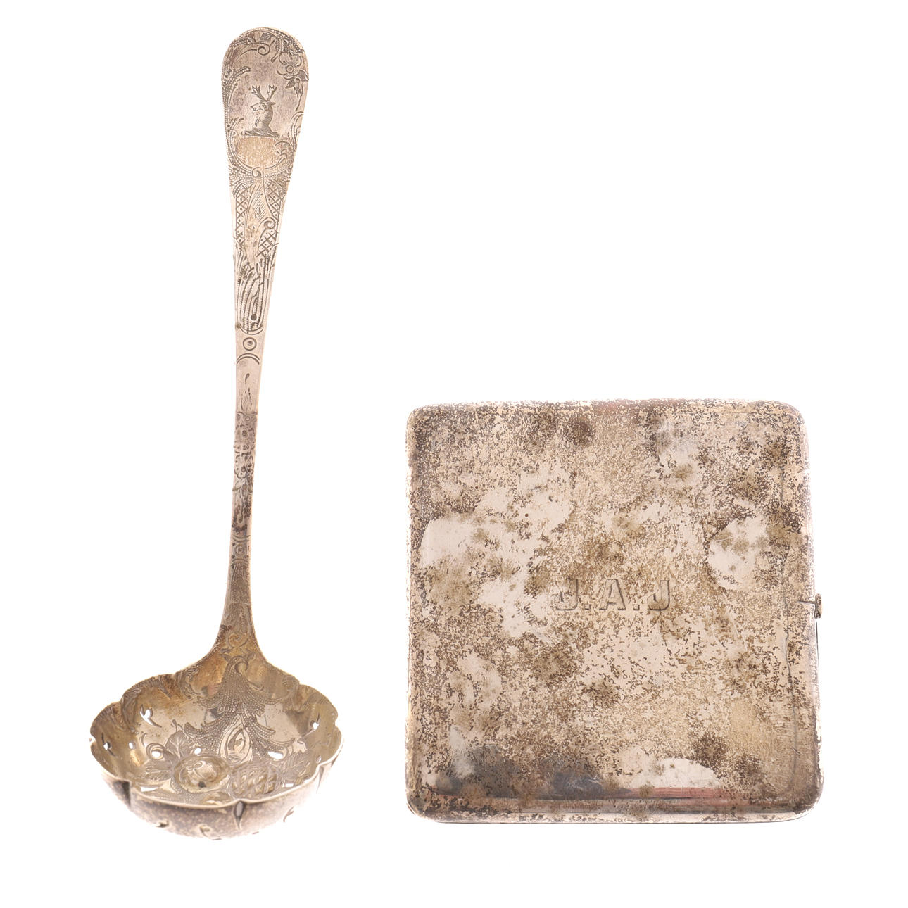 SILVERSKED, VIKTORIANSK, 1700-TALSSTIL.