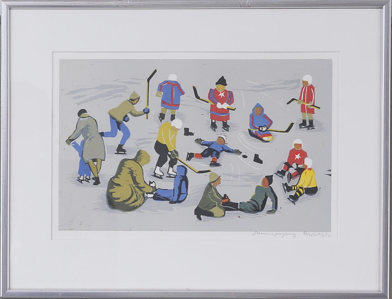 SVEN LJUNGBERG. 2 st, träsnitt, signerade och daterade 1973.