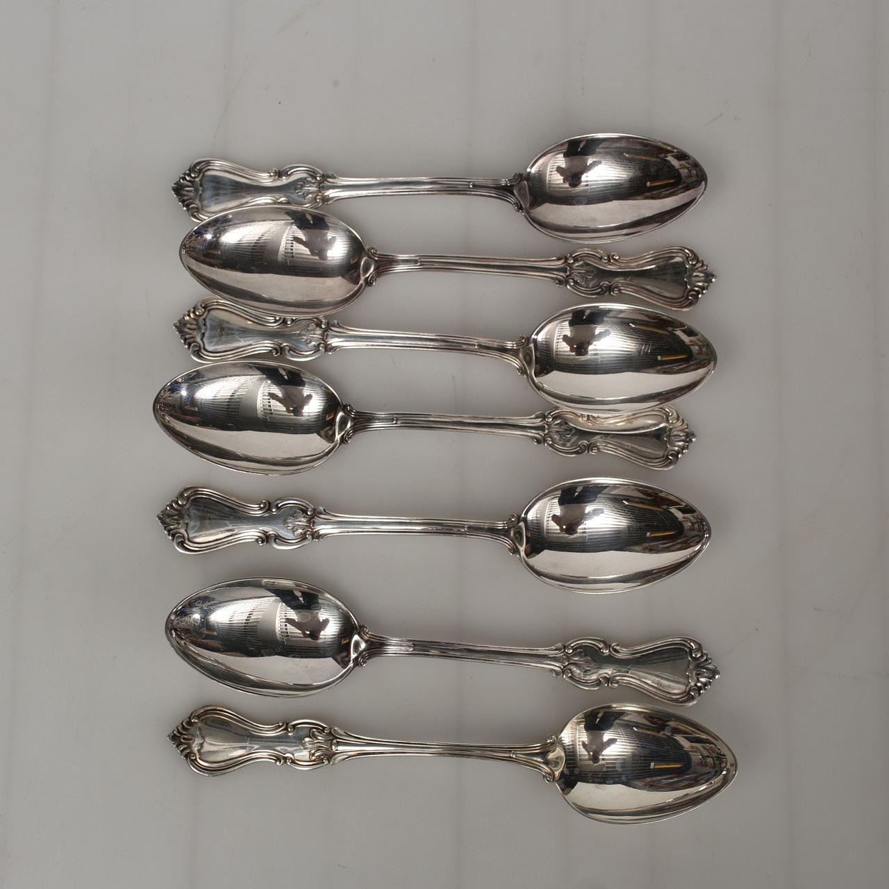 TABLESPOONS, silver, model Olga, 7 pieces, weight 331 grams.