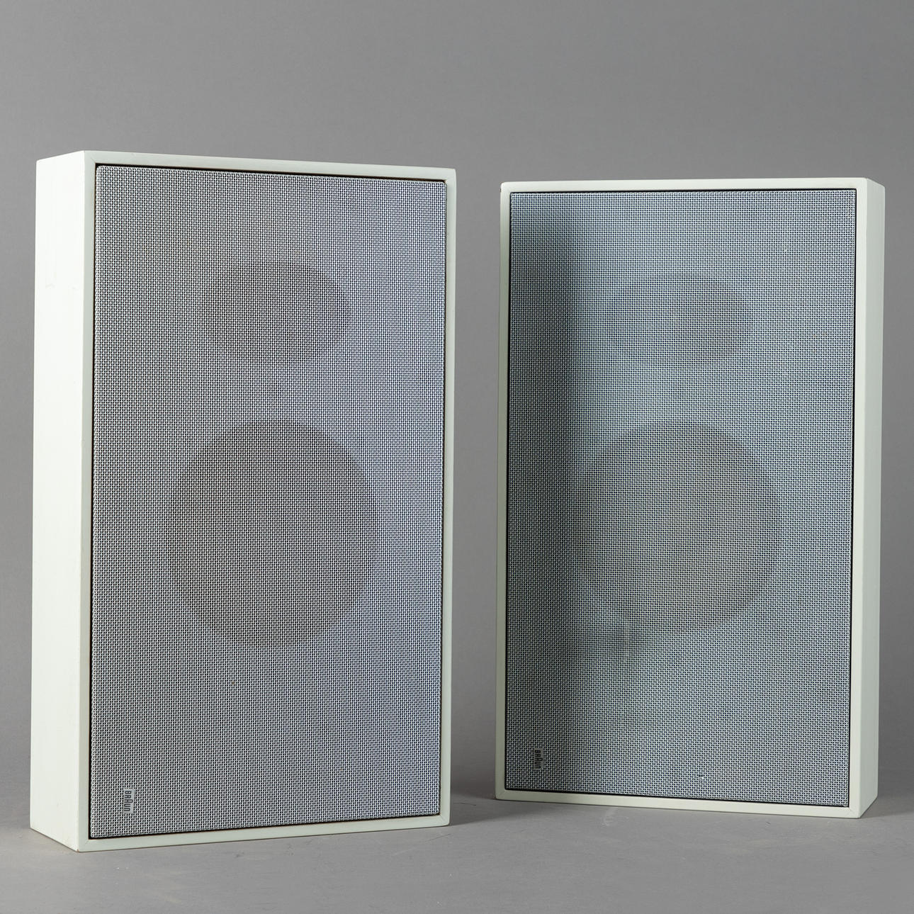 DIETER RAMS. Braun. Paar Lautsprecher 'L 470'.