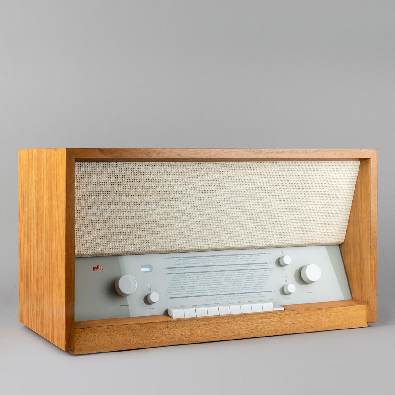 DIETER RAMS. Braun. Radio / Rundfunkempfänger 'TS 3'.