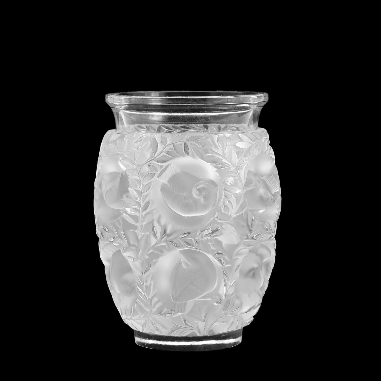 RENÉ LALIQUE. Vas, glas, "Bagatelle".